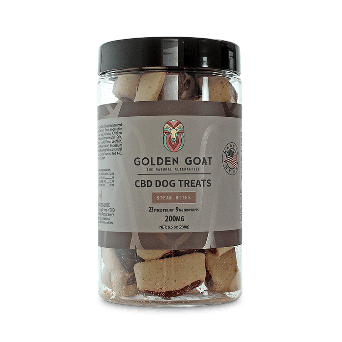 CBD Dog Treats 200MG for Relaxation and Stress by Golden Goat