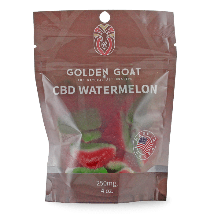 Potent CBD Infused 250MG Gummy Packs Bundles from Golden Goat