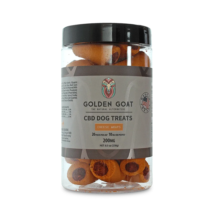 CBD Dog Treats 200MG for Relaxation and Stress by Golden Goat